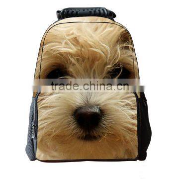 Genuine Plush Backpack 3D felt animal schoolbag that female general fashion bag