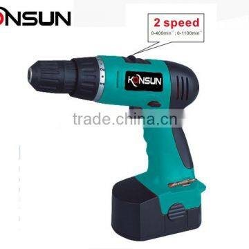 double speed cordless drill with competitive price (KX72005)