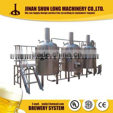 CE&ISO certificated 500l used beer brewery equipment for sale