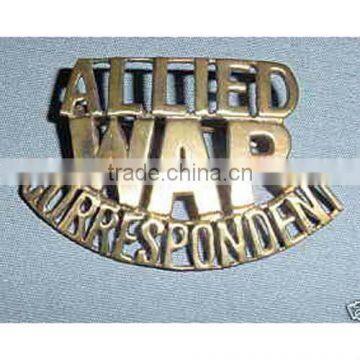 Customzied Metallic Badge for Cap