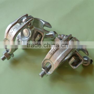 BS1139 construction of forged british scaffolding clamp swivel coupler