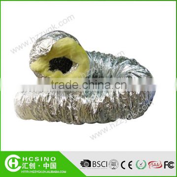 Fiberglass Insulated Aluminum Flexible Air Duct for HVAC & Hydroponic System