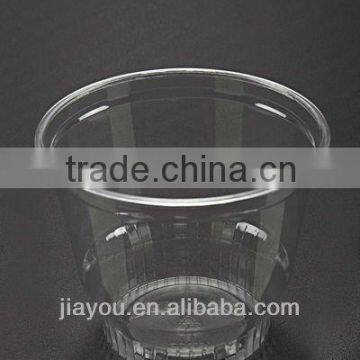 12oz/360ml PET disposable plastic clear ice cream cup