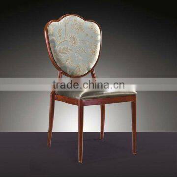 Wood Look Elegant Hotel Room Chair Upholstered Hotel Chair Furniture photo-4