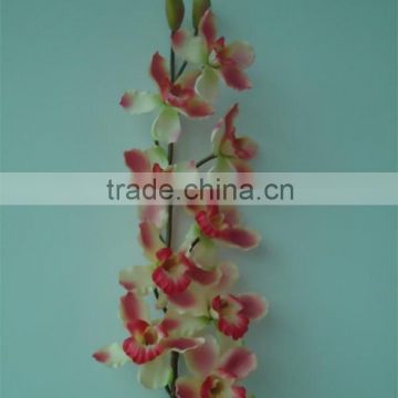 Silk cymbidium decorative flower artificial Cymbidium from China