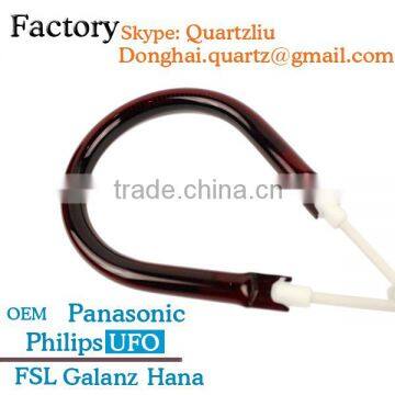Ruby red carbon fiber heater tube