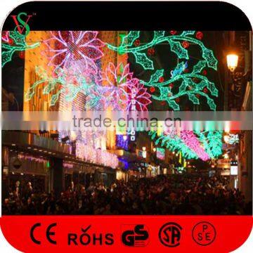 Christmas Street Decoration 2016 Cross Street LED Motif Lights