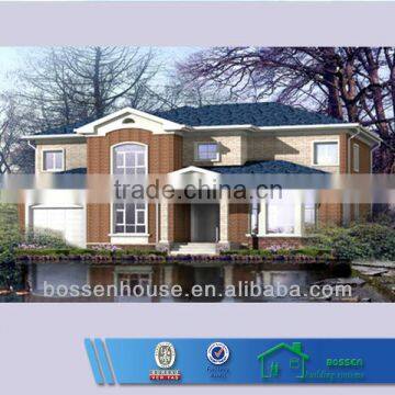 simple steel structure prefabricated buildings for big family