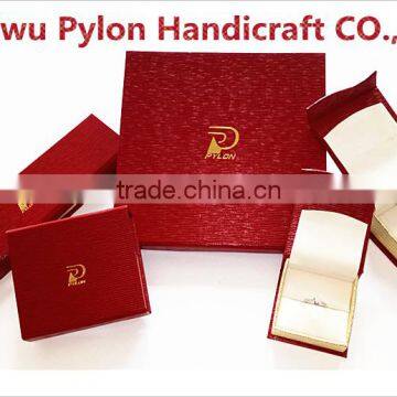 Factory direvt sale high quality luxury purple paper jewelry box