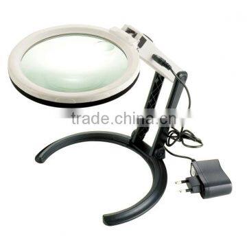 folding illuminating magnifier, dest lamp magnifier