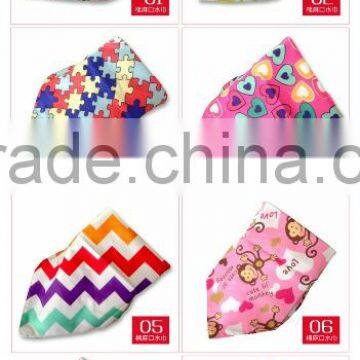 Infant & Toddlers Clothing baby bibs- nanofibers baby bibs triangle baby bib triangle head scarf