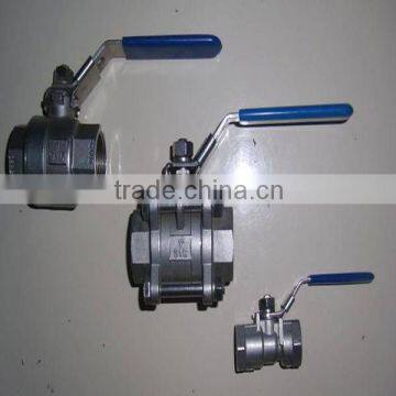 STAINLESS STEEL 1PC 2PC 3PC BALL VALVE