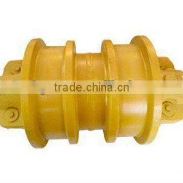 Shantui bulldozer single flange track roller,Shantui double flange track roller