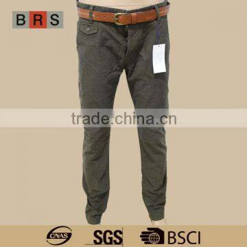 2014 hot sale man trousers newest design military green high quality man pants