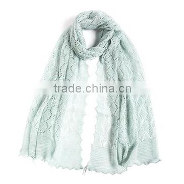 15SHT5001 knitted Linen scarf