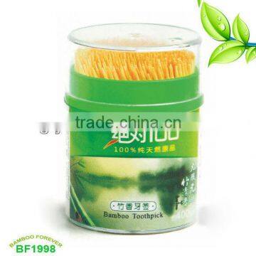 Nature Single tip natural bamboo toothpick