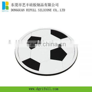 football silicone table mat