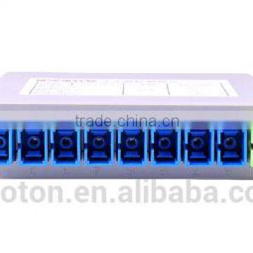 CATV FTTX GPON/EPON LGX BOX 1*8 Fiber Optic PLC Splitter