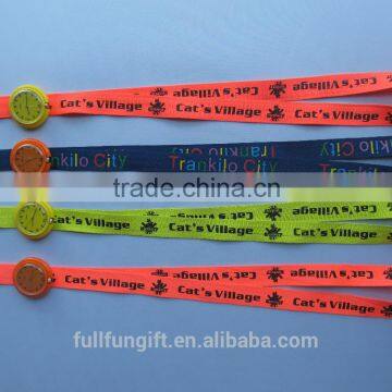 Promotional custom lanyards printing machine id badge holder for sale