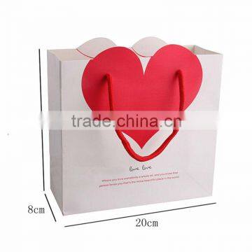 Fashiom comestic paper bag with handle