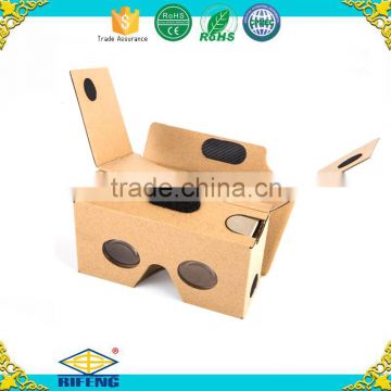 Custom 3D google cardboard glasses vr box glasses