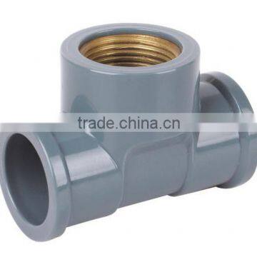 Threaded pipe fitting plastic fitting u-pvc fitting for water supply