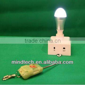 3W solar table light with e27 led bulb