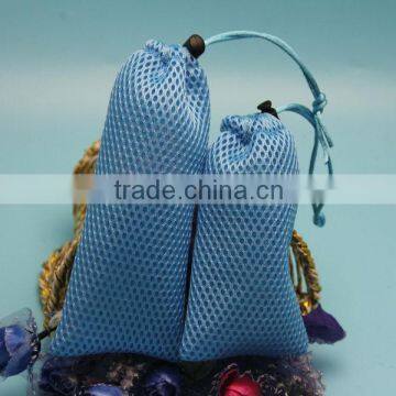 Wholesale Cheap Price Customized Colorful Small Drawstring Mesh Bag Travel Pouch Bag for Cup