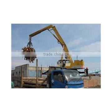 wood crane,timber grab