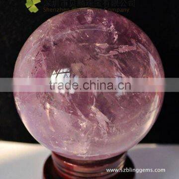 Wholesale natural Amethyst semi-precious stone spheres