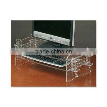 acrylic TV stand