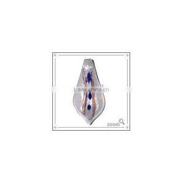 glass leaf pendant