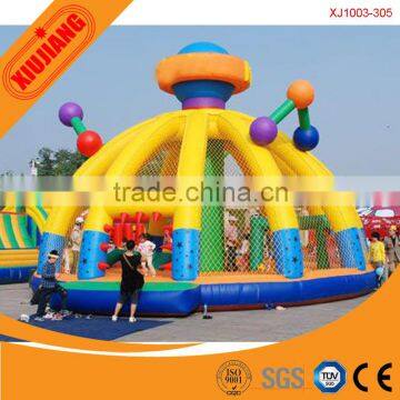 Kids Park Octopus Giant Inflatable Bouncy Castle With Water Slide