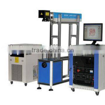 100W low noise telecom products laser marking machine with CE