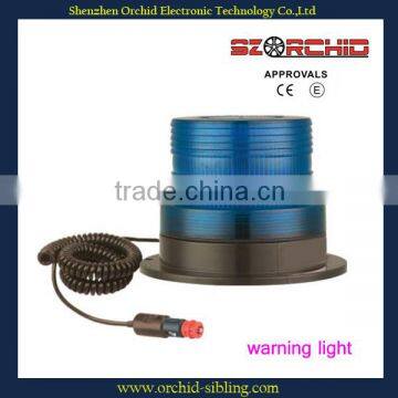 E4 certified pc lens magnetic 12v blue warning light