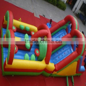 Hola inflatable outdoor obstacle course equipment