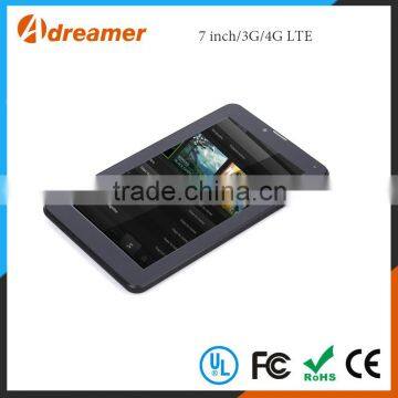 Multi Communication Modes Quad Core 1.0 GHz CPU Square Screen 7 Inch pc Tablet
