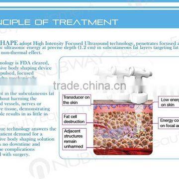 Skin Rejuvenation Hot Sales ! MIni Portable Home Skin Lifting HIFU Liposuction Fat Reduction Ultrasound Machines 2000 Shots photo-6