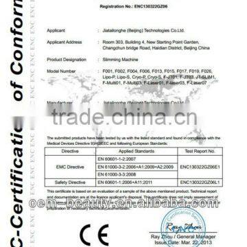 Hospital Equipment Vacuum Cavitation RF Fat Removal Slimming Device F017