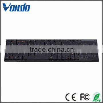 Ultra-thin design wireless keyboard with touchpad for smart phones and computers