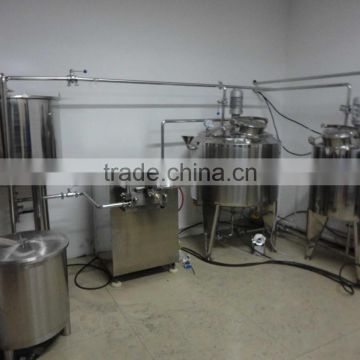 Small pasteurized milk line