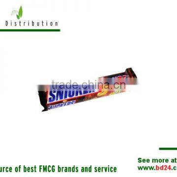 Snickers super 2pack chocolate bar 75g