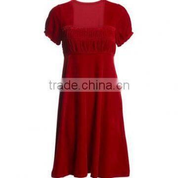 Dark Maroon Color Long Women Frock