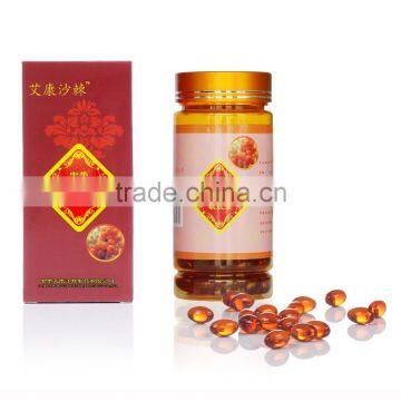Rich in vitamin nutritional nerve improve sleep quality Seabuckthorn Fruit Oil Capsule