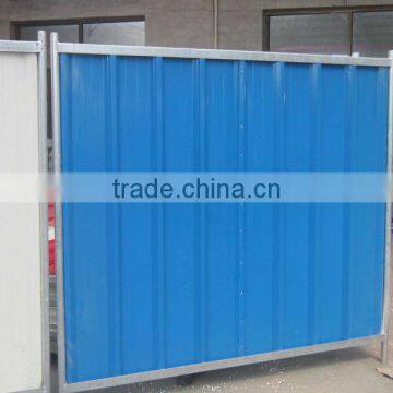 hoarding panel fence/good quality 2.1m x2.165m colorbond Solid Hoarding Panel Fencing