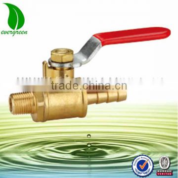 Forged and precision making hose barb ball valve