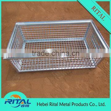 stainless steel wire medical sterilization basket