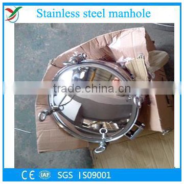 Stainless steel sanitary manhole cover