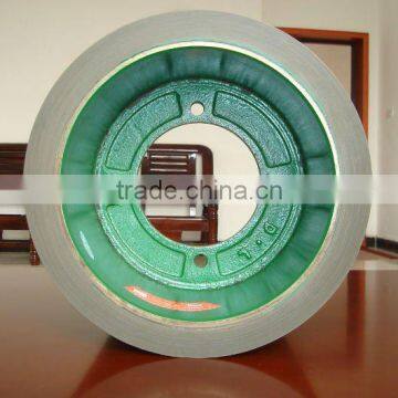 10 inch rice huller rubber roller on cast iron/aluminum drum