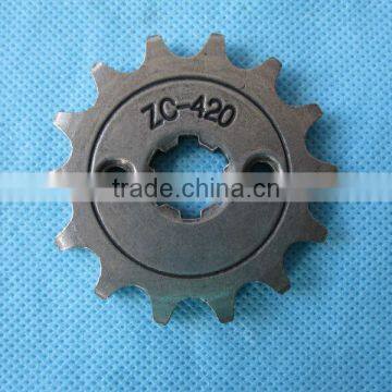 420 14Teeth Sprocket for ATV dirt bike and motorcycles